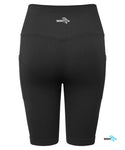 DUCKFIT WOMEN'S RIBBED SEAMLESS CYCLING SHORTS