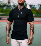 MEN'S ZIP POLO